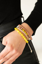 Load image into Gallery viewer, Down HOMESPUN -Yellow Urban Bracelet
