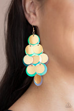 Load image into Gallery viewer, Sequin Seeker- Gold Earring
